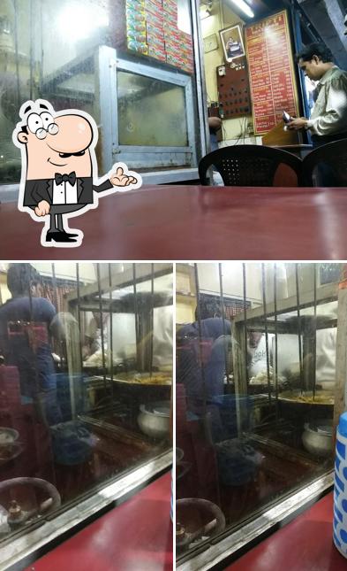 The interior of Tripti Fast Food