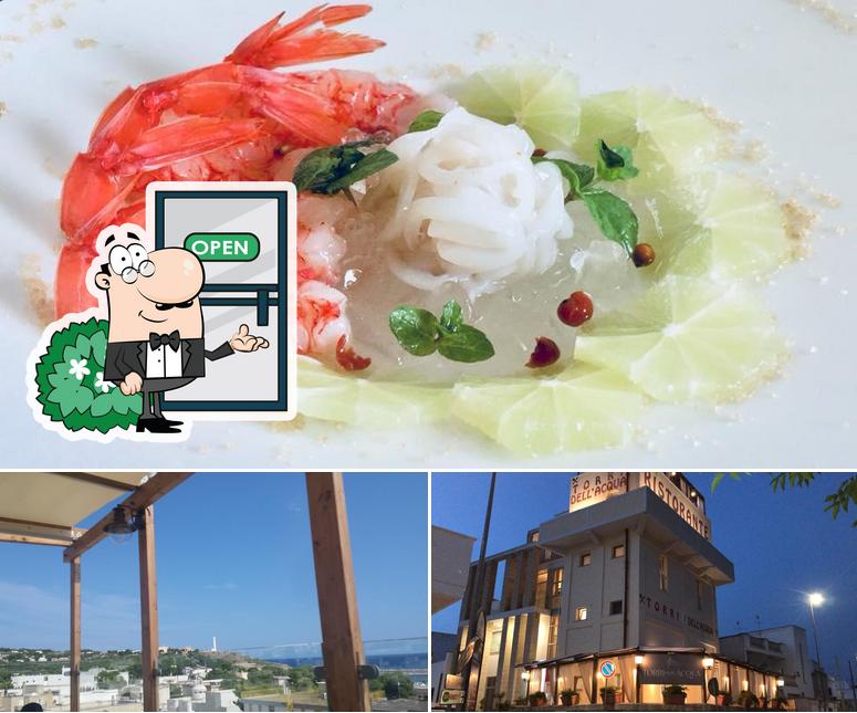 Torri dell'acqua restaurant si caratterizza per la esterno e cibo