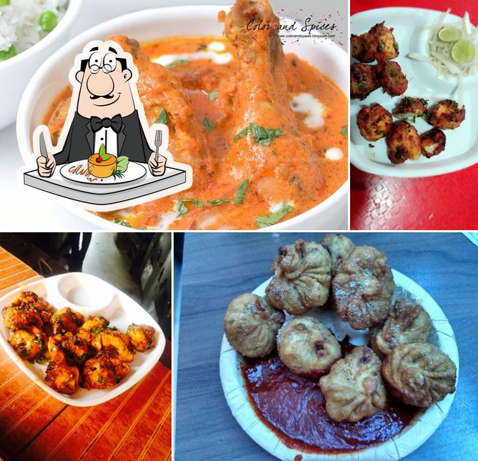 Food at Chawla Chicken