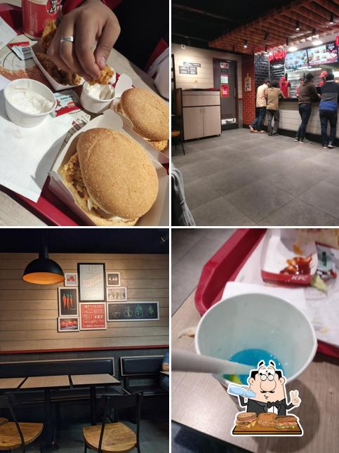 Have a sandwich at KFC