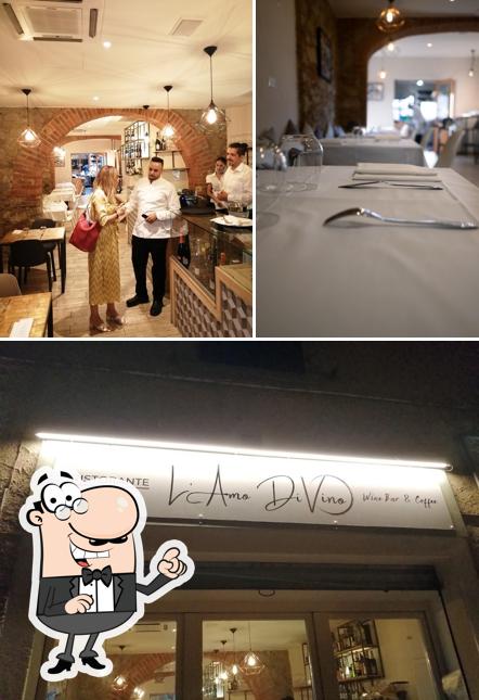 Gli interni di L'Amo diVino