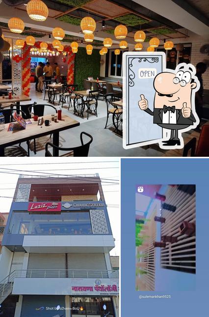 Here's a pic of Laziz Pizza(Craving Station)