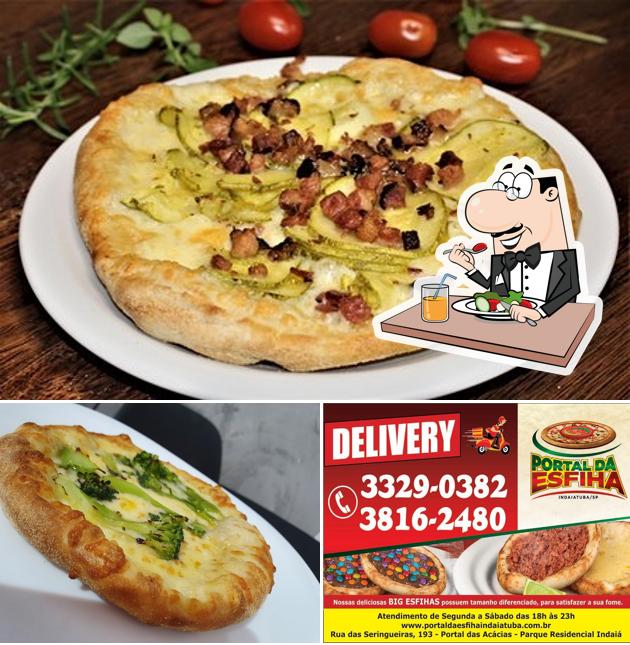 A foto da comida e exterior a Portal da Esfiha Indaiatuba