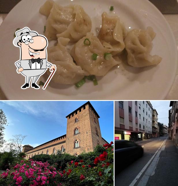 Tra le varie cose da Ristorante Cinese Haokelai si possono trovare la esterno e cibo