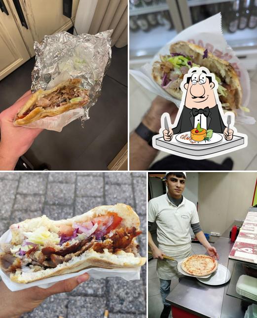 Panino con maiale stirato al Turkish Best Kebap