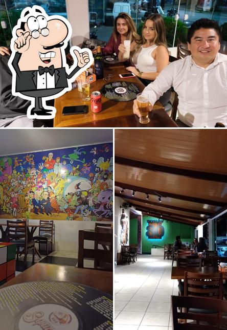 O interior do Boteco 80 - Unidade Taubaté - Bar e Petiscaria