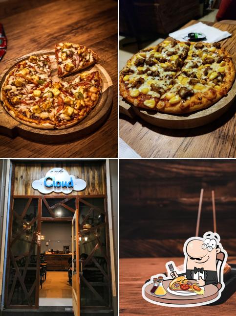 Order various types of pizza