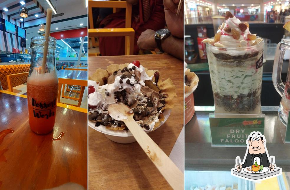 Meals at Dessert works and chai bliss