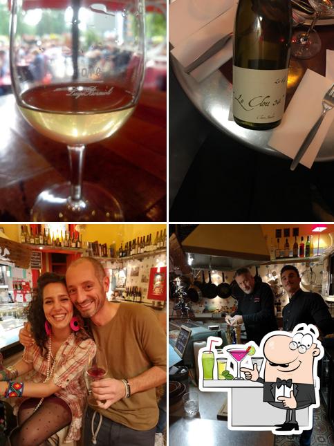 Guarda la foto che raffigura la bancone da bar e bevanda di Marius