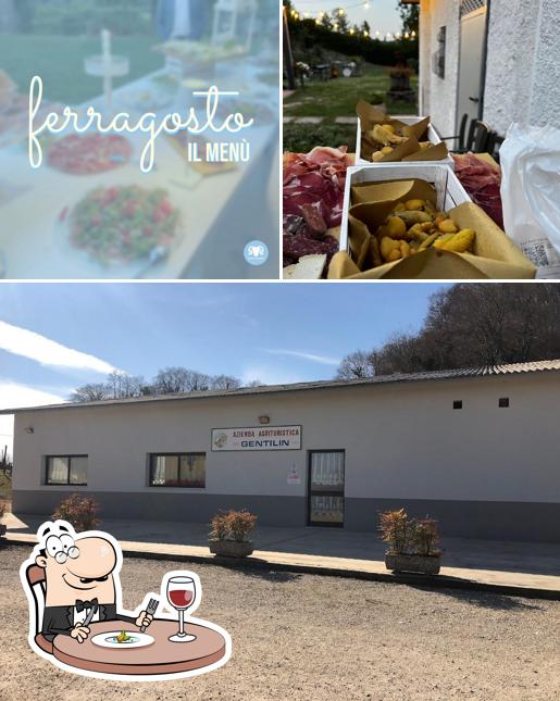 Questa è la foto che raffigura la cibo e esterno di Agriturismo Gentilin