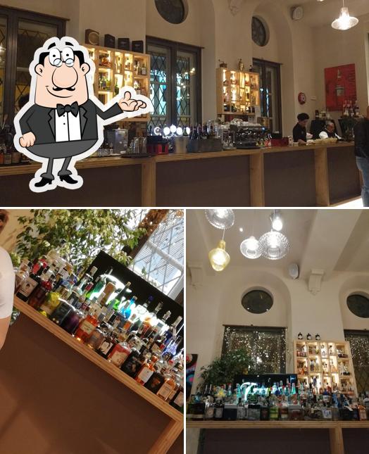 Dai un'occhiata agli interni di Bar Permanente