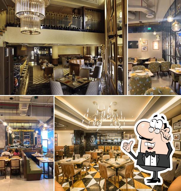 The interior of Punjab Grill Nexus Esplanade Mall