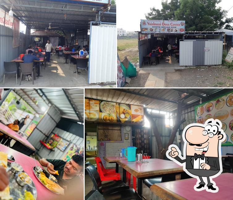 The interior of Vaishnavi Dosa Centre