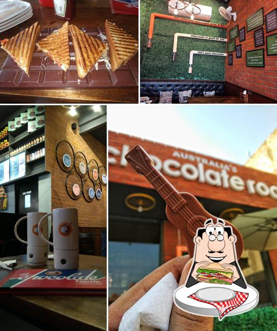 Have a sandwich at The Chocolate Room