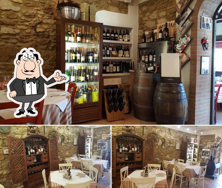 Dai un'occhiata agli interni di Osteria Delle Badie - Il Banchetto Catering