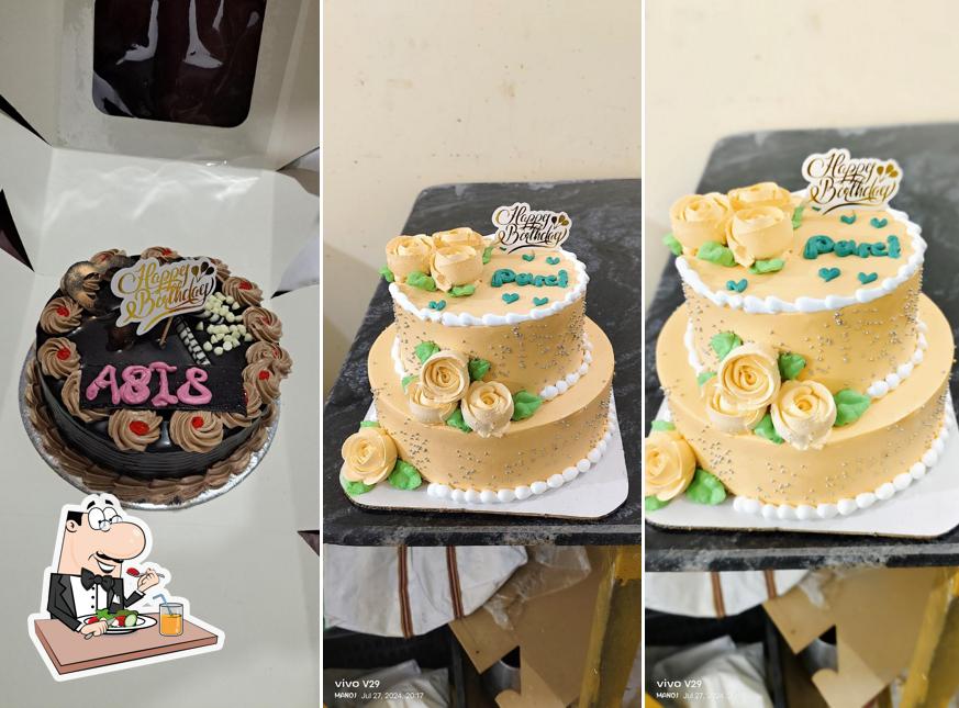 Food at Aim for bake