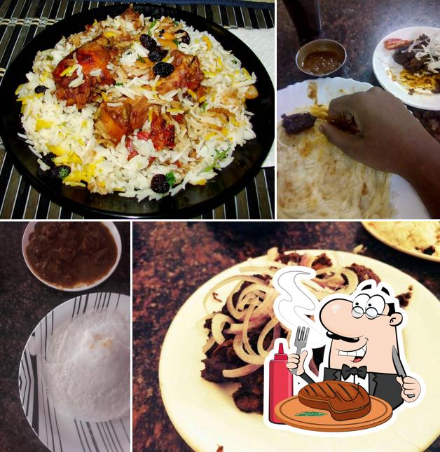 Pick meat dishes at Angel Kerala Restaurant