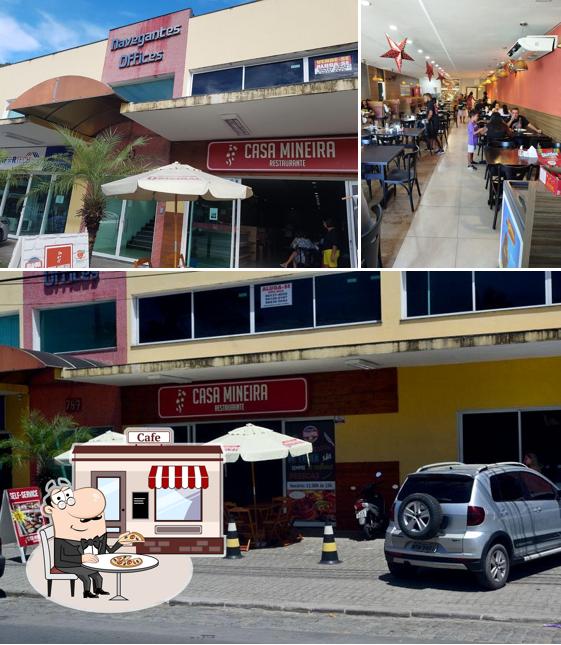 O exterior do Casa Mineira Restaurante - Centro