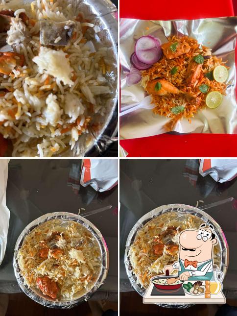 Fried rice at Muradabadi & Hyderabadi Chicken Biryani Corner