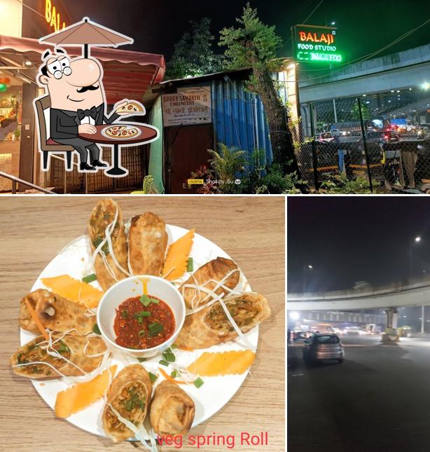 The exterior of Balaji Food Studio