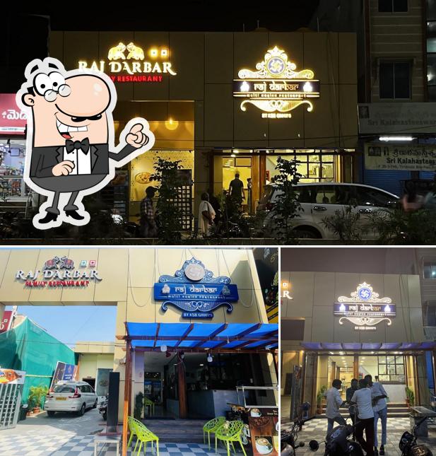 The exterior of RAJ DARBAR MULTI CUISINE RESTAURANT