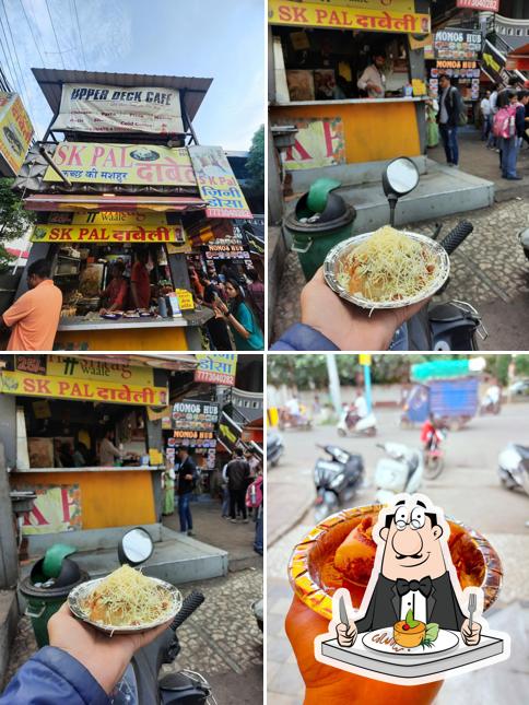 Food at Sk pal dabeli kach ki mashur Dabeli