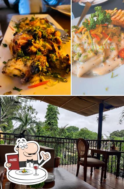 The photo of food and interior at Sandrosso