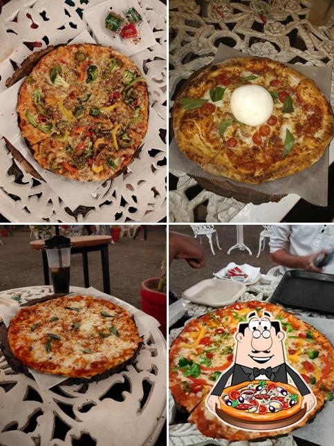 Try out various types of pizza