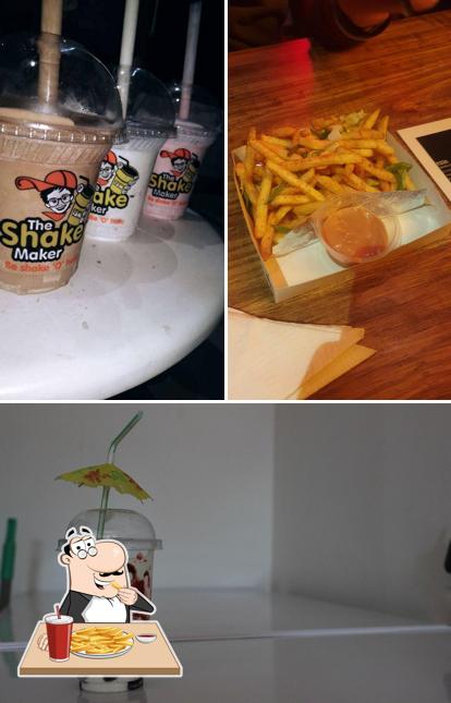 French fries at The Shake Maker, Prahladnagar