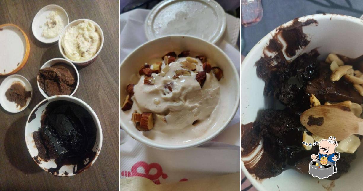 Food at Cream Stone Ice Cream