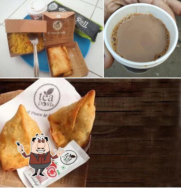 The restaurant's food and beverage