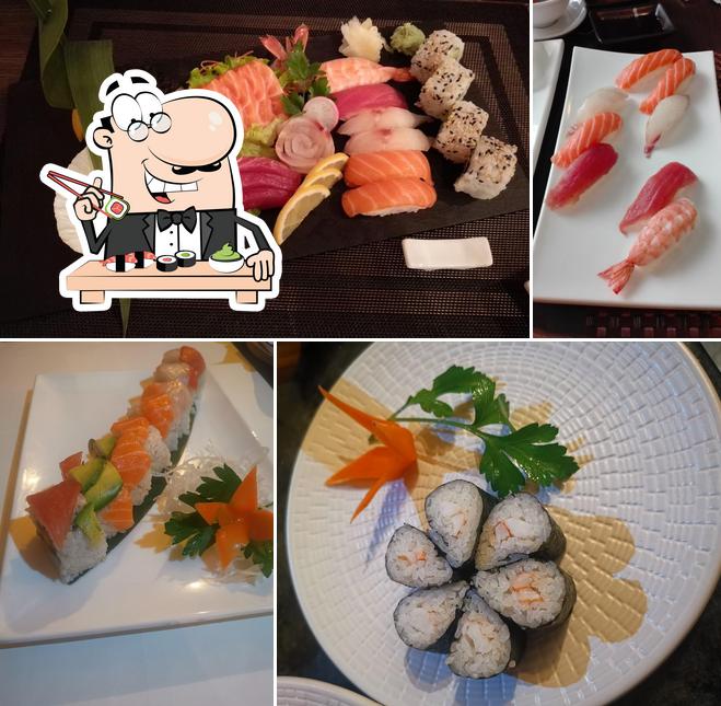 Prenditi le diverse opzioni di sushi