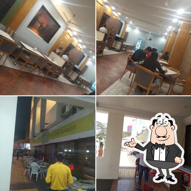 The interior of Majesty Veg Restaurant