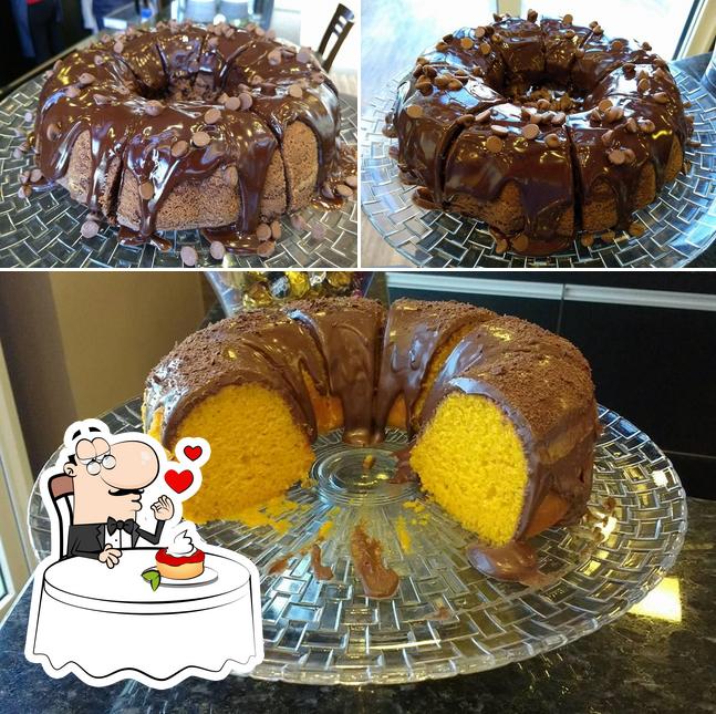 Café São Bento oferece uma variedade de sobremesas