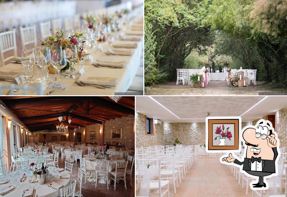 Dai un'occhiata agli interni di Corte Poli Ristorante - B&B - Matrimoni