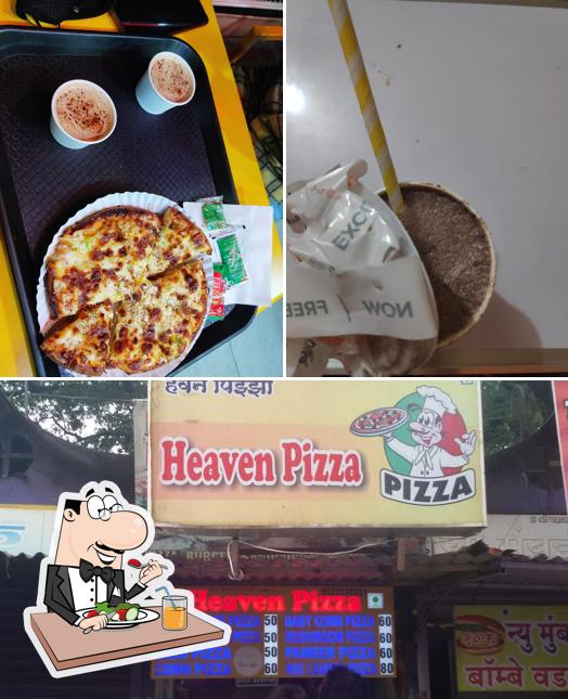Food at Heaven Pizza