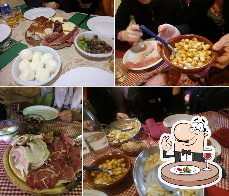 Platti al Osteria Da Angelo