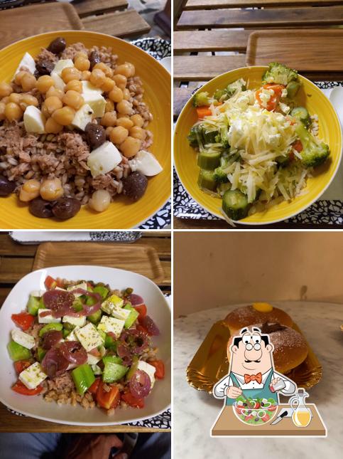 Insalata greca al Panificio Palatresi