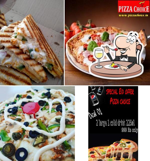 Food at Pizza Choice Rohtak