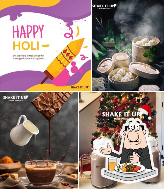 Food at Shake It Up Cafe & Lounge