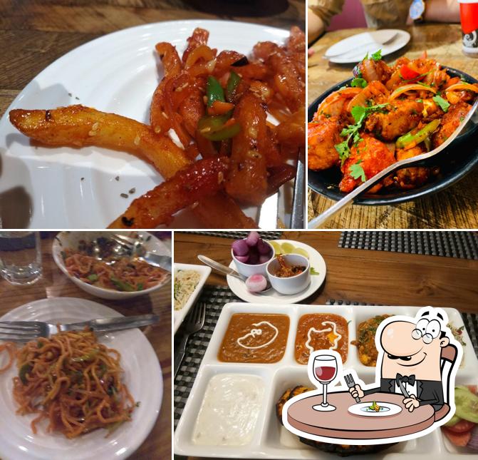 Food at Tipsy Restaurant