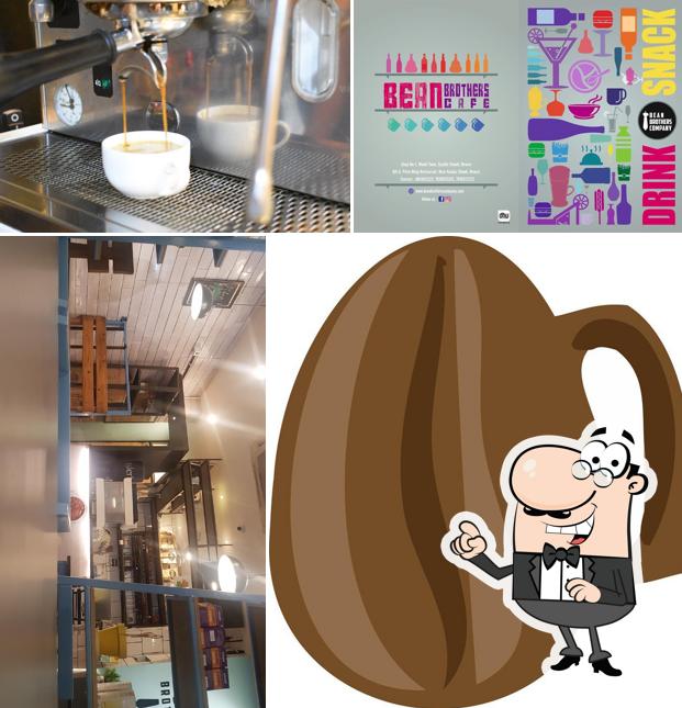 The exterior of Bean Brothers Cafe