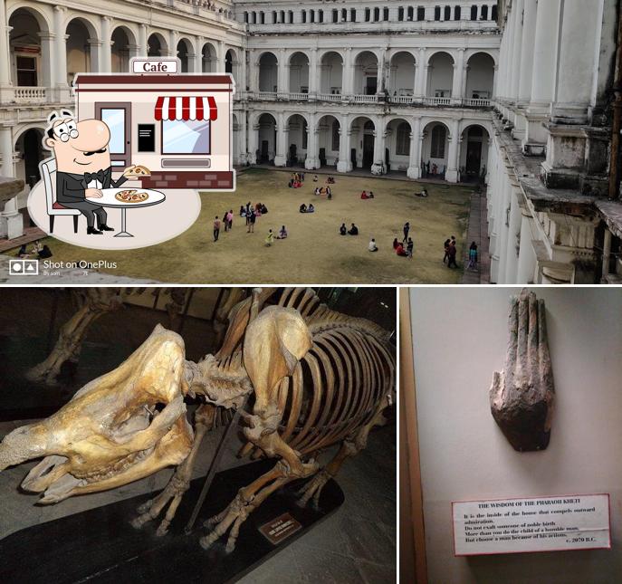 Take a look at the outside part of Indian Museum Canteen