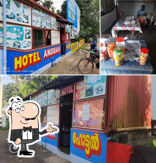 The interior of Anugraha Kudumbasree Hotel