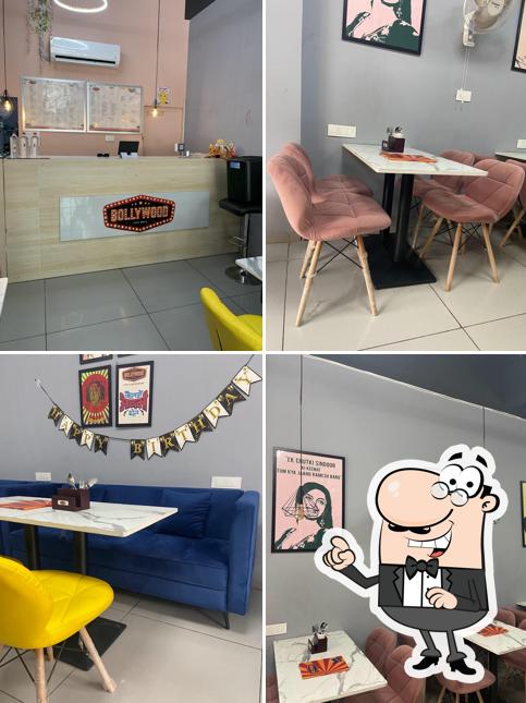 The interior of Bollywood Chaiwala