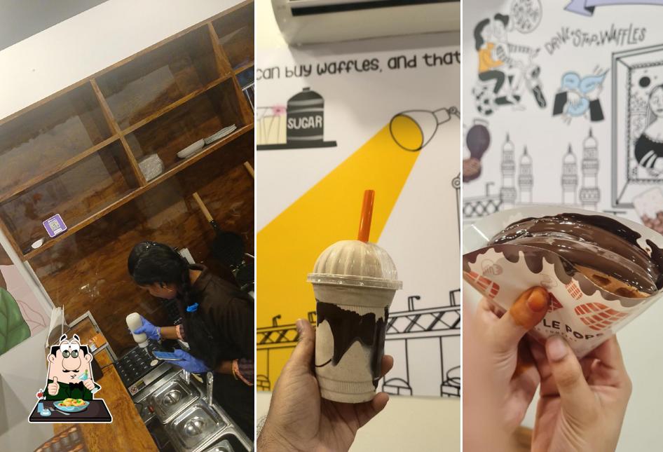 Food at WAFFLE POP's