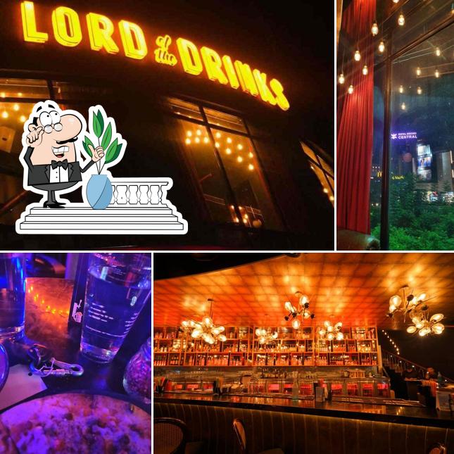 Enjoy the view at the outside area of Lord of the Drinks