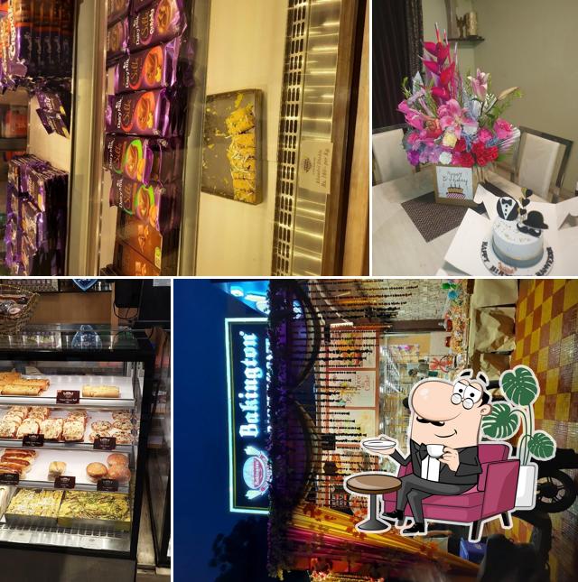 The interior of Bakington Bakery