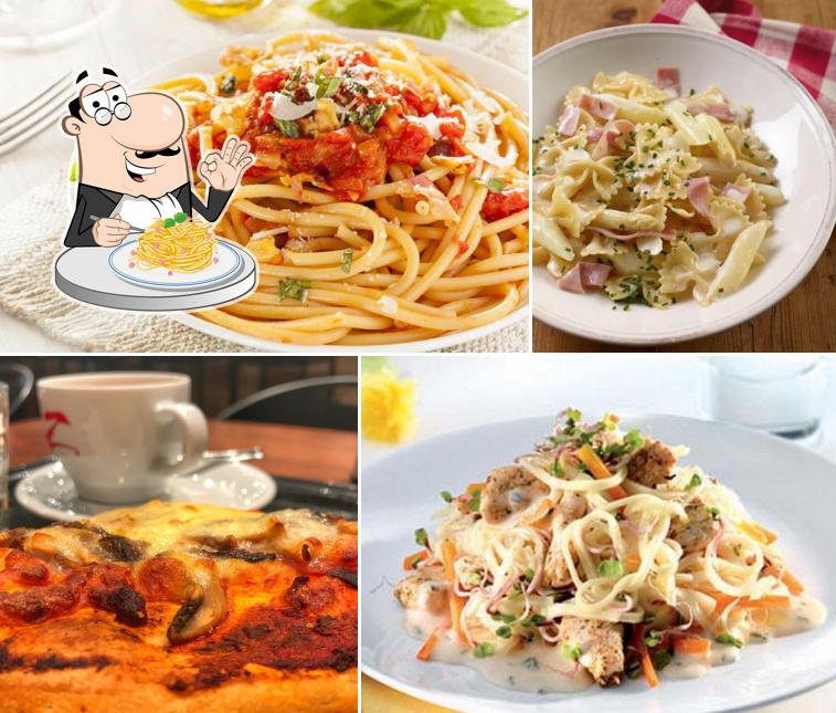 Spaghetti alla carbonara al La Dolce Vita