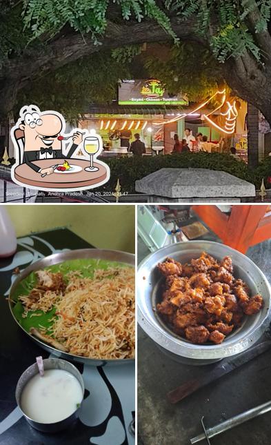 TAJ BIRYANI CHINESE TANDOORI is distinguished by food and interior